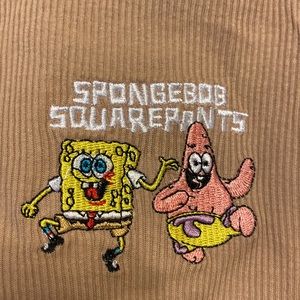 ⭐️NWT SpongeBob SquarePants short sleeve ribbed shirt